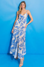 Load image into Gallery viewer, Flying Tomato Floral Woven Maxi Dress