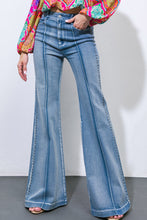 Load image into Gallery viewer, Flying Tomato Studded Flare Jeans