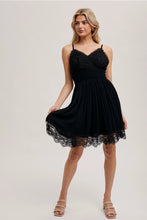 Load image into Gallery viewer, STRAPPY CROCHET MINI BEACH DRESS SLEEVELESS