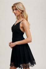 Load image into Gallery viewer, STRAPPY CROCHET MINI BEACH DRESS SLEEVELESS