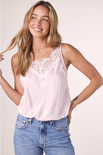 Load image into Gallery viewer, SILKY LACE TRIM CAMI