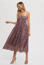 Load image into Gallery viewer, HALTER SMOCKING MIDI DRESS & MAXI SKIRT
