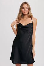 Load image into Gallery viewer, STRAPPY BACK SATIN DRESS
