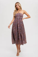 Load image into Gallery viewer, HALTER SMOCKING MIDI DRESS & MAXI SKIRT
