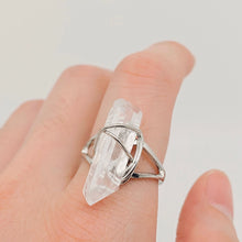 Load image into Gallery viewer, Personalized White Crystal Ring
