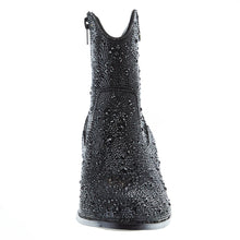 Load image into Gallery viewer, Corky's Black Rhinestone Booties