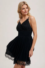 Load image into Gallery viewer, STRAPPY CROCHET MINI BEACH DRESS SLEEVELESS