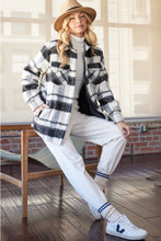 Load image into Gallery viewer, FLANNEL BUTTON DOWN SHACKET