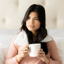 Load image into Gallery viewer, Marshmallow Gray Warmies Neck Wrap