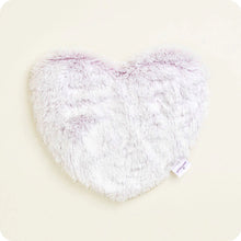Load image into Gallery viewer, Marshmallow Lavender Warmies Heart Heat Pad