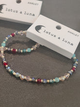Load image into Gallery viewer, Lotus and Luna Glimmer Shimmer Anklet