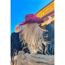Load image into Gallery viewer, NashVegas Sequin Cowboy Hat