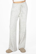 Load image into Gallery viewer, Speckled Ribbed Wide Leg Pants