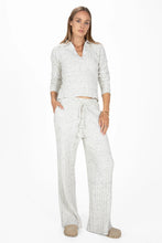 Load image into Gallery viewer, Speckled Ribbed Wide Leg Pants