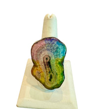 Load image into Gallery viewer, Solar Quartz Natural Stone Ring