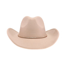 Load image into Gallery viewer, Reno Vegan Fabric Cowboy Hat