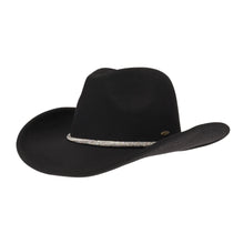 Load image into Gallery viewer, Reno Vegan Fabric Cowboy Hat