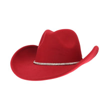Load image into Gallery viewer, Reno Vegan Fabric Cowboy Hat