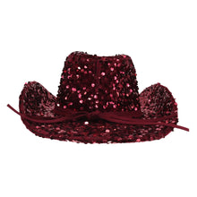 Load image into Gallery viewer, NashVegas Sequin Cowboy Hat