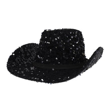 Load image into Gallery viewer, NashVegas Sequin Cowboy Hat