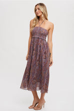 Load image into Gallery viewer, HALTER SMOCKING MIDI DRESS & MAXI SKIRT