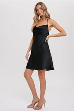 Load image into Gallery viewer, STRAPPY BACK SATIN DRESS