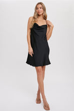 Load image into Gallery viewer, STRAPPY BACK SATIN DRESS