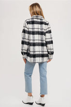 Load image into Gallery viewer, FLANNEL BUTTON DOWN SHACKET