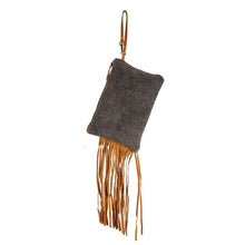 Load image into Gallery viewer, Mojave Paisley Fringed Hand-Tooled Bag