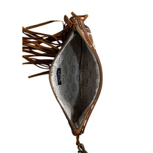Load image into Gallery viewer, Mojave Paisley Fringed Hand-Tooled Bag
