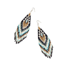 Load image into Gallery viewer, Soaring Eagle Beaded Earrings