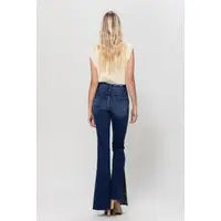 Load image into Gallery viewer, MID RISE FLARE LEOPARD PRINT VENT