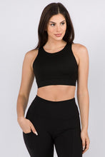 Load image into Gallery viewer, Lattice Open Back Activewear Sports Bra