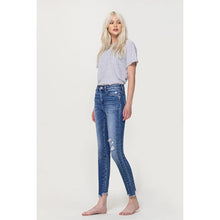 Load image into Gallery viewer, VERVET Ankle Skinny W/Uneven Hem Detail