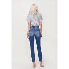 Load image into Gallery viewer, VERVET Ankle Skinny W/Uneven Hem Detail