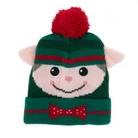 Load image into Gallery viewer, Kids Holiday Knitted Hat