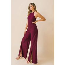 Load image into Gallery viewer, A solid woven jumpsuit