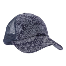 Load image into Gallery viewer, Paisley Bandana Criss Cross Ball Cap