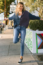 Load image into Gallery viewer, VERVET Ankle Skinny W/Uneven Hem Detail