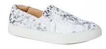 Load image into Gallery viewer, Pine Top White Cowhide Sneaker