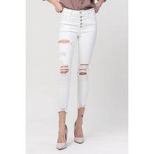 Load image into Gallery viewer, BUTTON UP SKINNY JEANS
