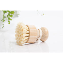 Load image into Gallery viewer, Bamboo & Hemp Kitchen Dish & Veggie Scrub Brush