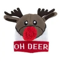Load image into Gallery viewer, Kids Holiday Knitted Hat