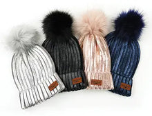 Load image into Gallery viewer, Knits Glacier Knit Pom Hat