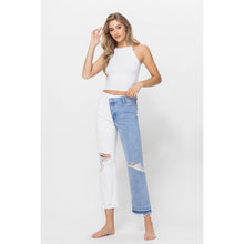 Load image into Gallery viewer, HIGH RISE 2 TONE W/ CRISS CROSS