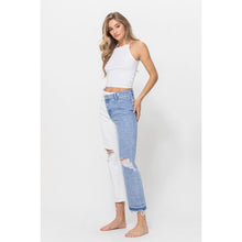 Load image into Gallery viewer, HIGH RISE 2 TONE W/ CRISS CROSS