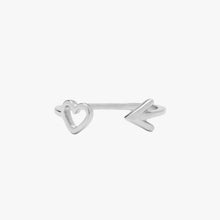 Load image into Gallery viewer, HEART & ARROW TOE RING