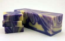 Load image into Gallery viewer, Sassy Sapphire Handmade Vegan soap