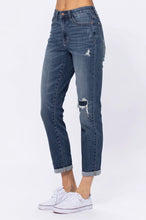 Load image into Gallery viewer, Judy Blue Destroy Knee Patch Boyfriend Jeans