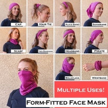 Load image into Gallery viewer, 11-in-1 Multi Use Face Mask Leopard